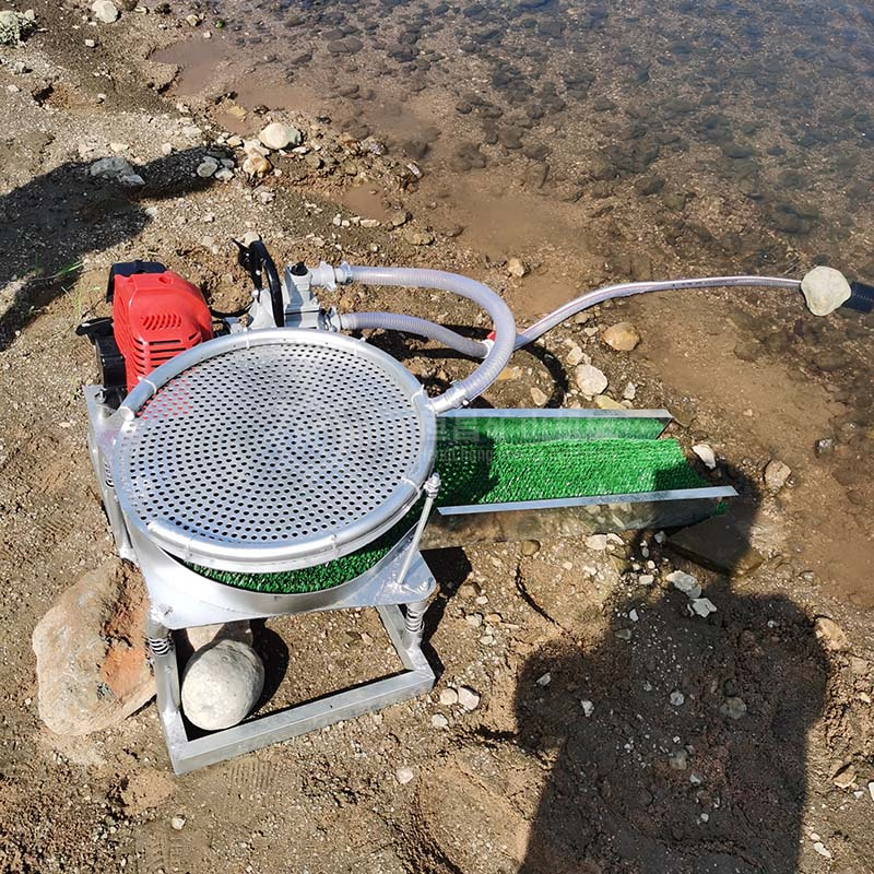 JXQ型無動力曲面渦流淘金機(jī)  Non-power surface edd
